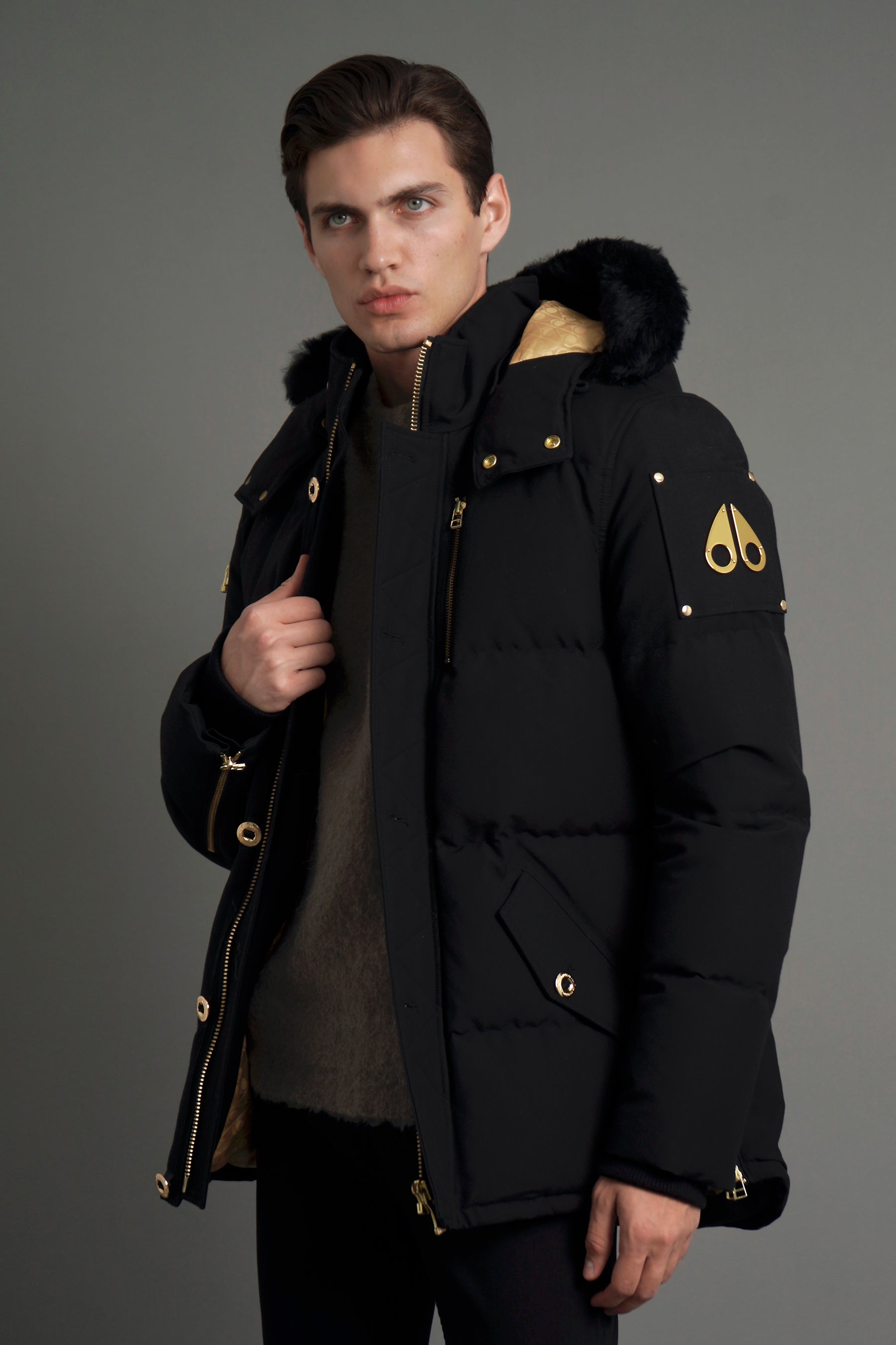 Moose Knuckles GOLD SERIES SHEARLING 3Q JACKET
