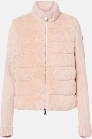 Moncler Wool Knit Teddy Jacket