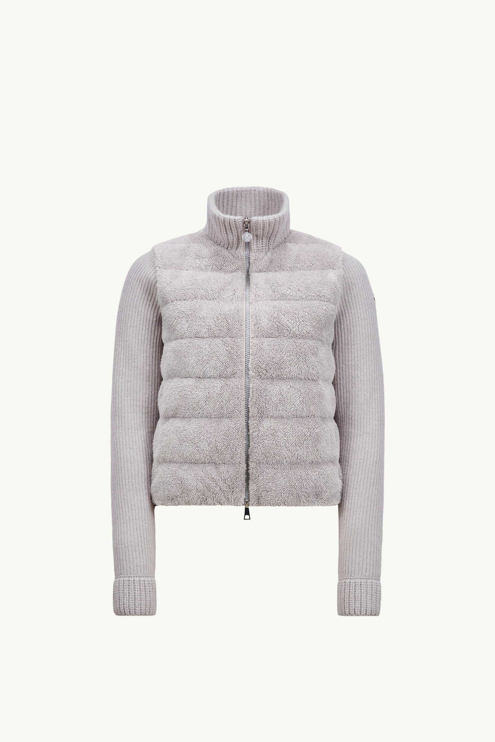 Moncler Wool Knit Teddy Jacket